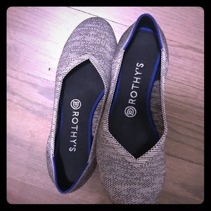 Rothy’s The Flat in Grey Birdseye